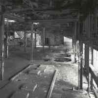 Digital image of B+W photo of former Maxwell House Coffee plant interior, Extraction Building, 2nd Floor, Hoboken, 2003.