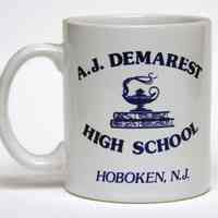 Mug: A.J. Demarest High School, Hoboken, N.J. N.d., circa 1980s-2000.