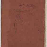 Notebook of Edward J.D. Stover from his Natural History class, Hoboken Academy, Hoboken, no date, ca. 1895.