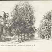 Postcard: Sherman Place, Jersey City, NJ