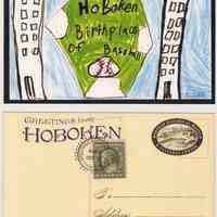 Postcard: Hoboken, Birthplace of Baseball. By Blake Faucher, Rafe Spadavecchia & Brian McIntyre. Published by HHM, 2008.