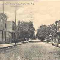 Postcard: Lincoln St., Jersey City, NJ