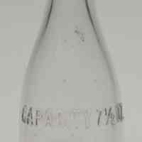 Bottle: Stenken & Son, Hoboken, N.J.; Capacity 7-1/2 Oz. N.d., ca. 1895-1910.