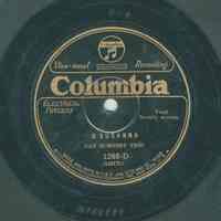 Record: O Susanna. By Stephen Foster. Dan Hornsby Trio. ca. 1927.
