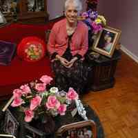 Digital images, three, of Amada Ortega in her apartment, Hoboken, April 4, 2007.
