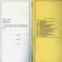          pg [108] receipt; inside back cover: Table of Contetns
   
