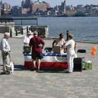 Digital color image of the 2004 Hoboken Pet Parade, along the Hoboken Waterfront, Sunday, September 26, 2004.