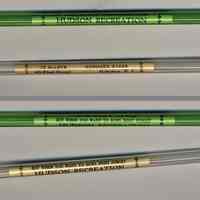 Swizzle sticks, 2: Hudson Recreation (bowling), 40 First St., Hoboken, n.d., ca. 1950s.