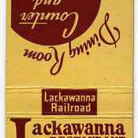          1: Lackawanna Restaurant; Lounge and Grill, Hoboken Terminal
   