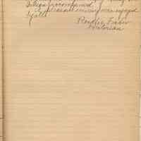          Digital images of Record Book of the Sisterhood of Congregation Adas Emuno, (Hoboken), Feb. 15, 1949 to June 14, 1951. picture number 38
   