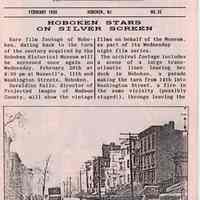 Hoboken Historical Museum Newsletter [First Series], Volume 2, No. 35, February, 1990