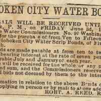          detail front: proof of published notice
   