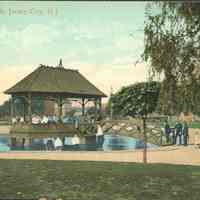 Postcard: Lafayette Park, Jersey City, NJ