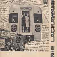 Erie Lackawanna Railroad Magazine, Vol. 59, No. 4, July/Aug. 1963. Last issue. (Phoebe Snow cover.)