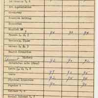          grade record Feb. 1952
   