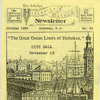          Hoboken Historical Museum Newsletter [First Series], Volume 2, No. 20, October, 1988. picture number 4
   