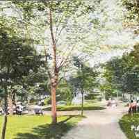 Postcard: West Hoboken Park, West Hoboken, NJ