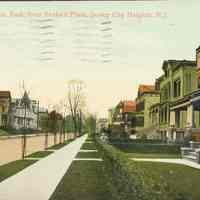 Postcard: Sherman Place, Jersey City, NJ