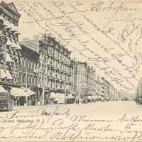Postcard: Washington Street, Hoboken, NJ