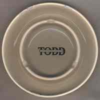 Ashtray from Todd Shipyards Corporation, no date, circa 1946-1980.