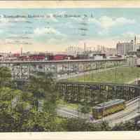 Postcard: Trolley, Hoboken, NJ