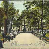 Postcard: Church Square Park, Hoboken, NJ