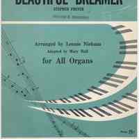 Sheet music: Beautiful Dreamer by Stephen Foster.