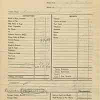 Report from Mary H. Markey for Admiral Benson Service Club, Hoboken, for Nov. - Dec.(1919), Final to Cmte on Men