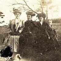 Digital image of photo of , no place, no date, circa late 1910-1920.