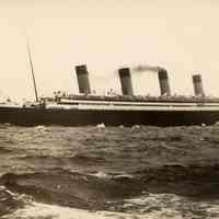 Image: S.S. Olympic, White Star Line, no place, no date, ca. 1932-35.
