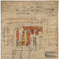          Fire map of W. & A. Fletcher Co. plant located on Hudson St. from 12th to 14th Streets, Hoboken, at the Hudson River, 1925. picture number 9
   