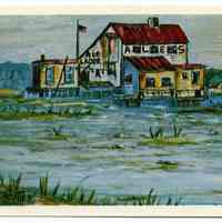 Postcard: Bolivar House 1880, Hoboken, 15th St. & Park Ave. From a painting by Leo Spagnoletti, Hoboken, N.J.