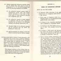          pp 34-35 Index of Dangerous Articles
   