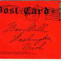 Souvenir booklet with a history, six views and a map of the Hudson and Manhattan Rail Road, 1908.