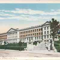 Postcard: Dickinson High School, Jersey City, NJ