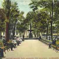 Postcard: Church Square Park, Hoboken, NJ