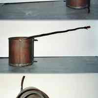          9, 10 + 11: copper cooling pot with cooling coil
   