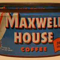 Can: Maxwell House Coffee, 1 lb., drip grind, Hoboken, n.d., ca. 1950