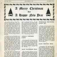 Newsletter: The Neumann News. Vol. 2, No. 5, December 1947.
