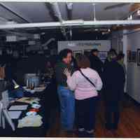 Color photos, 8, of the exhibit, Hob