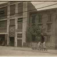 Sepia-tone photo 93 Harrison Street, Hoboken, n.d., ca. 1926-1932