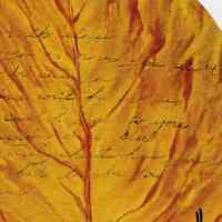          copy 1, side 2 detail with handwritten song list, enhanced
   