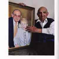          pv [vi] photo Patsy Louis Freda with painting
   