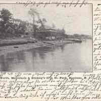 Postcard: View, Bayonne, NJ