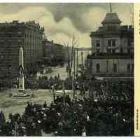 Postcard: 4175 - Paulus Hook and Soldiers