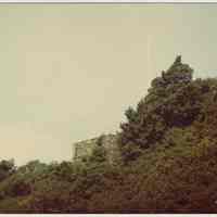 Digital image of Castle Point from River Road looking southwest, Hoboken, n.d, ca. 1970-1975.