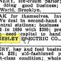          Chesley ad under 