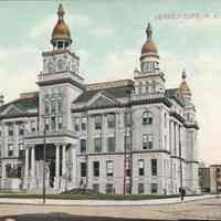 Postcard: City Hall, Jersey City, NJ