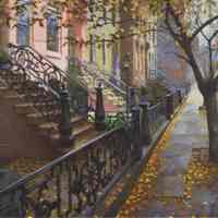 Postcard: Tenth Street Between Park Avenue and Garden Street Looking East, 11/9/03.