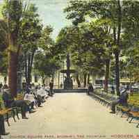 Postcard: Church Square Park, Hoboken, NJ